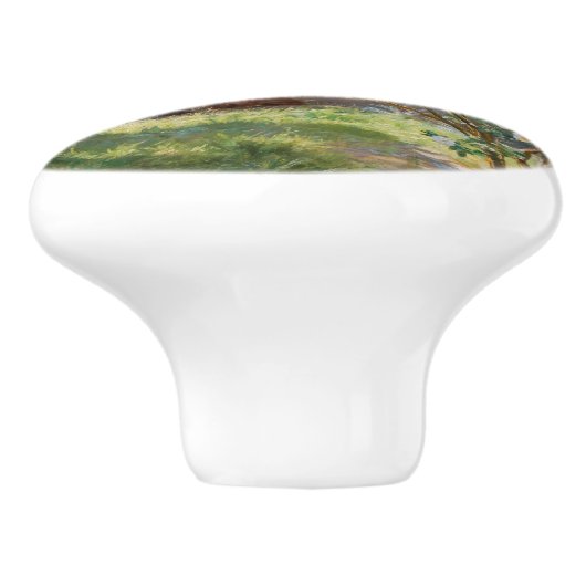 Peder Severin Kroyer - Rose Keramikknauf (Seitenansicht)