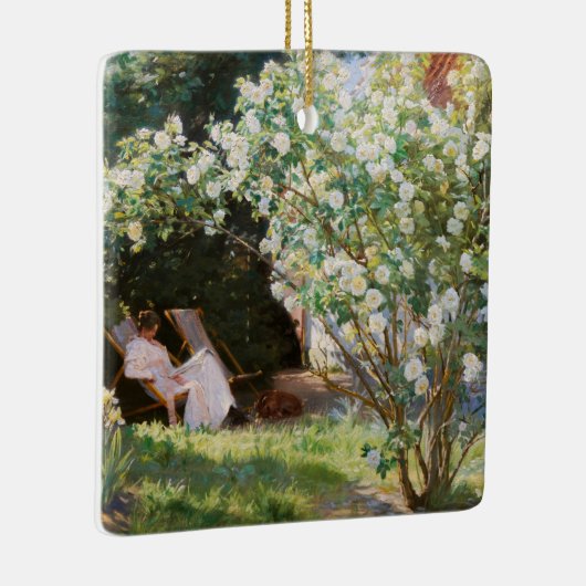 Peder Severin Kroyer - Rose Keramikornament (Rechts)