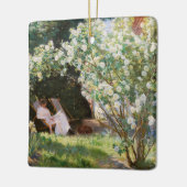 Peder Severin Kroyer - Rose Keramikornament (Links)