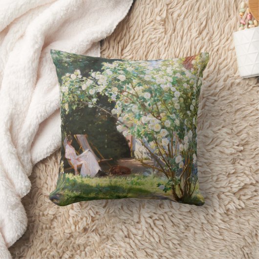 Peder Severin Kroyer - Rose Kissen (Decke)