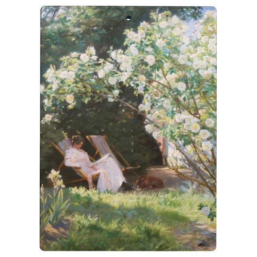 Peder Severin Kroyer - Rose Klemmbrett (Rückseite)