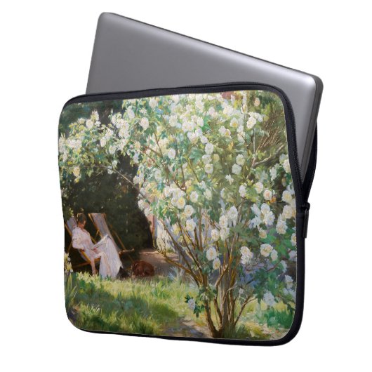 Peder Severin Kroyer - Rose Laptopschutzhülle (Vorderseite Links)