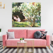 Peder Severin Kroyer - Rose Leinwanddruck (Insitu (Wohnzimmer))