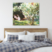 Peder Severin Kroyer - Rose Leinwanddruck (Insitu (Schlafzimmer))