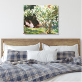 Peder Severin Kroyer - Rose Leinwanddruck (Insitu (Schlafzimmer))