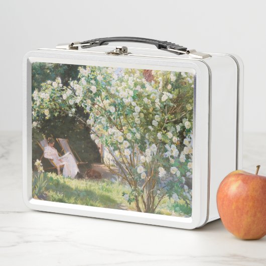 Peder Severin Kroyer - Rose Metall Brotdose (Beispiel)