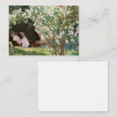 Peder Severin Kroyer - Rose Mitteilungskarte (Vorne/Hinten)