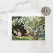 Peder Severin Kroyer - Rose Mitteilungskarte (Vorderseite/Rückseite Beispiel)