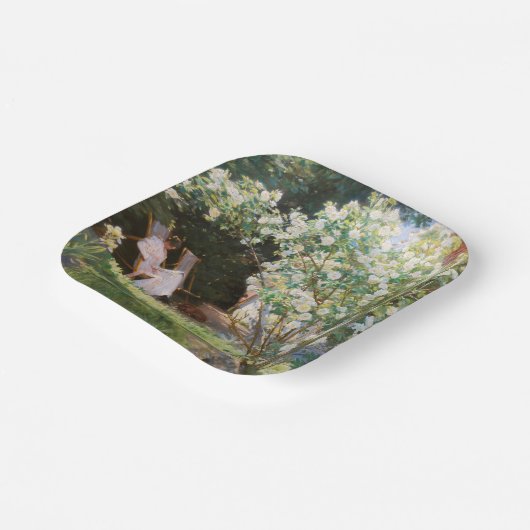 Peder Severin Kroyer - Rose Pappteller (Gewinkelt)