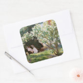 Peder Severin Kroyer - Rose Quadratischer Aufkleber (Umschlag)