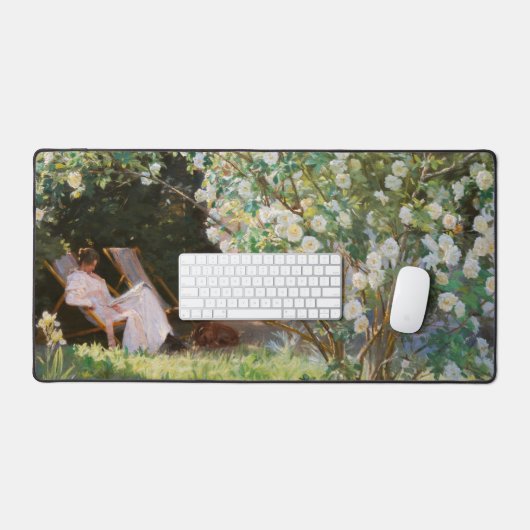 Peder Severin Kroyer - Rose Schreibtischunterlage (Tastatur & Maus)