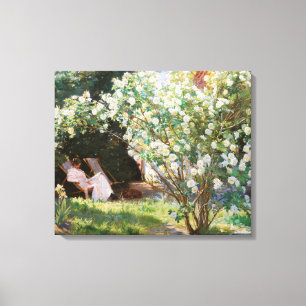 Peder Severin Krøyer - Rosen Leinwanddruck