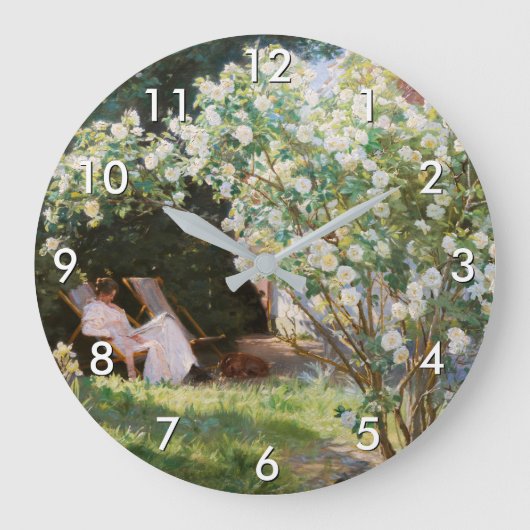 Peder Severin Kroyer - Roses Große Wanduhr (Vorderseite)