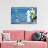 Peder Severin Krøyer Summer Abend Skagen Beach Leinwanddruck (Insitu (Wohnzimmer))