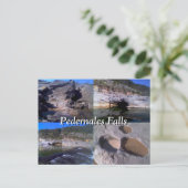 Pedernales Falls Postkarte (Stehend Vorderseite)