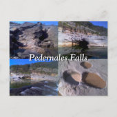 Pedernales Falls Postkarte (Vorderseite)