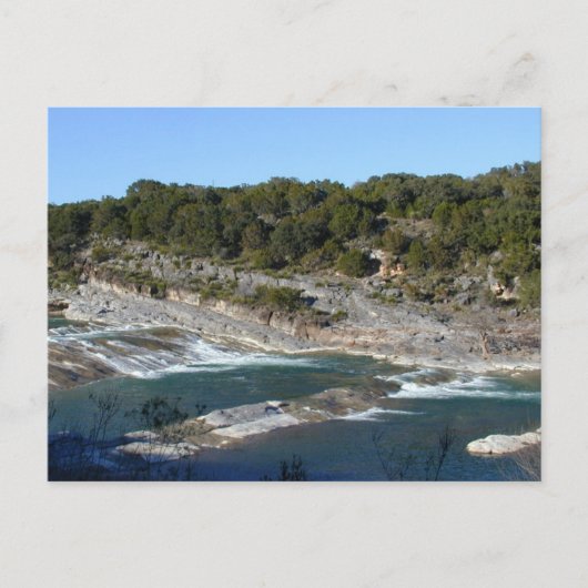 Pedernales Falls Staat Park Postkarte (Vorderseite)