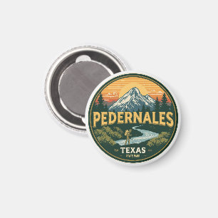 Pedernales Falls State Park Texas Hill Country Wan Magnet