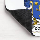 Pedersen Familienwappen Mousepad (Ecke)