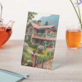 "Pedestal Display Sign" Sockelschild (In SItu)