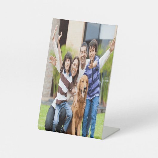Pedestal personalisado sockelschild (Vorderseite)