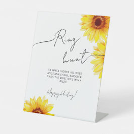 Pedestal Sign Brautparty in einem eleganten Stil. Sockelschild