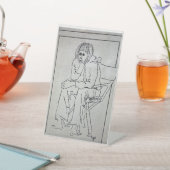 Pedestal Sign " Denken Sockelschild (In SItu)