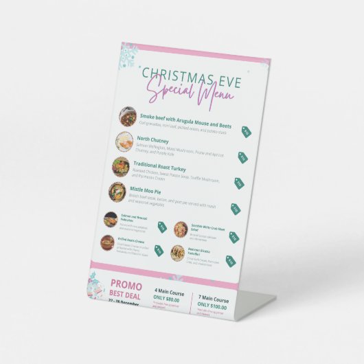 Pedestal Sign Sockelschild (Vorderseite)