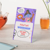 Pedestal Sign Sockelschild (In SItu)