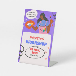 Pedestal Sign Sockelschild