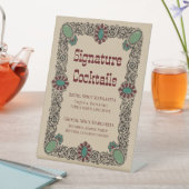 Pedestal Sign Sockelschild (In Situ)