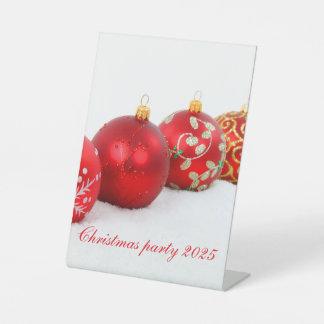 Pedestal sign sockelschild