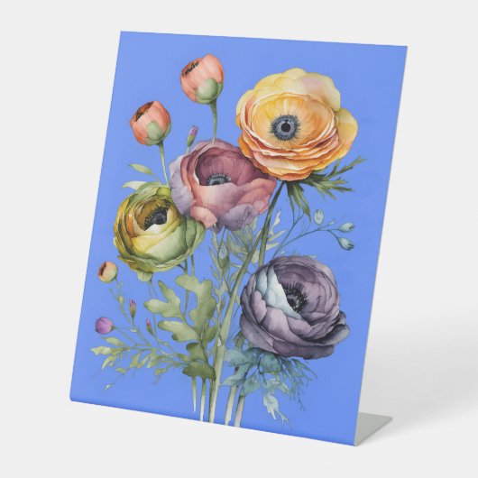 Pedestal Sign Sockelschild (Vorderseite)