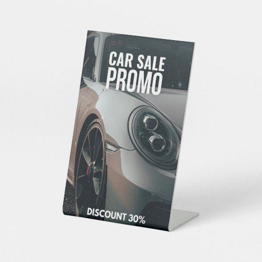 Pedestal Sign Sockelschild (Vorderseite)