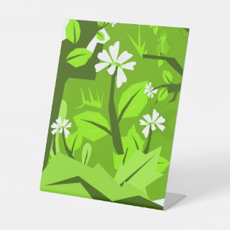 Pedestal Sign Sockelschild