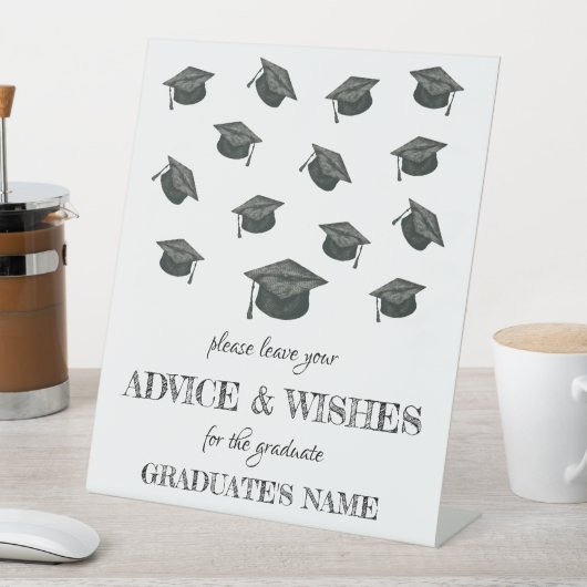 Pedestal-Zeichen der Graduierungspartei Sockelschild (In Situ)