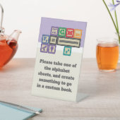 Pedestal-Zeichen für zukünftige Physiker Sockelschild (In SItu)