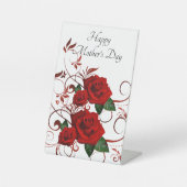 Pedestal-Zeichen, glücklicher Muttertag Sockelschild (Vorderseite)