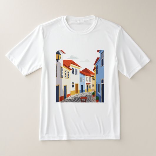 Pedestrian street in Europe T-Shirt (Ablage )