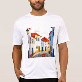 Pedestrian street in Europe T-Shirt