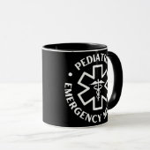 Pediatric emergency medicine Doctor Nurse Medical Tasse (VorderseiteRechts)