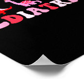 Pediatric Nurse Peds Nursing Cute Dinosaurs Valent Poster (Ecke)