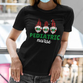 Pediatric Nurse Santa Celebration Christmas Tee