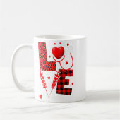 Pediatric Peds Nurse Valentines Day Love Heart Ste Kaffeetasse (Links)