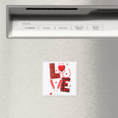 Pediatric Peds Nurse Valentines Day Love Heart Ste Magnet (In Situ (Geschirrspüler))