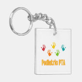 Pediatric Physical Therapist Assistant Schlüsselanhänger (Vorderseite links)