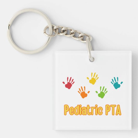Pediatric Physical Therapist Assistant Schlüsselanhänger (Vorderseite)