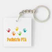 Pediatric Physical Therapist Assistant Schlüsselanhänger (Rückseite)