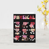 Pediatric Physical Therapy Pt Pta Happy Valentine' Karte (Gelbe Blume)