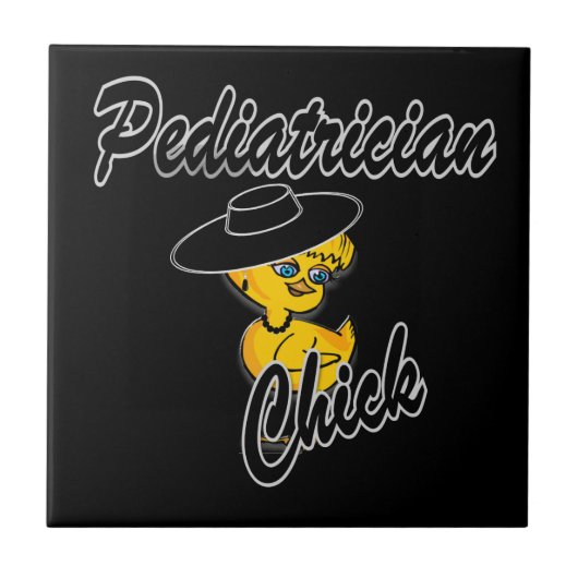 Pediatrician Chick #4 Fliese (Vorderseite)